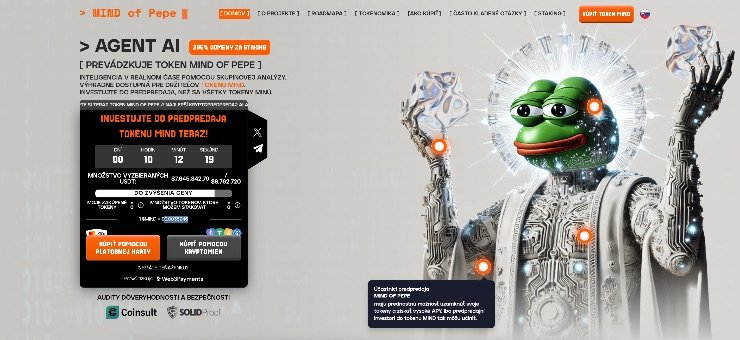 Mind of Pepe AI meme coin
