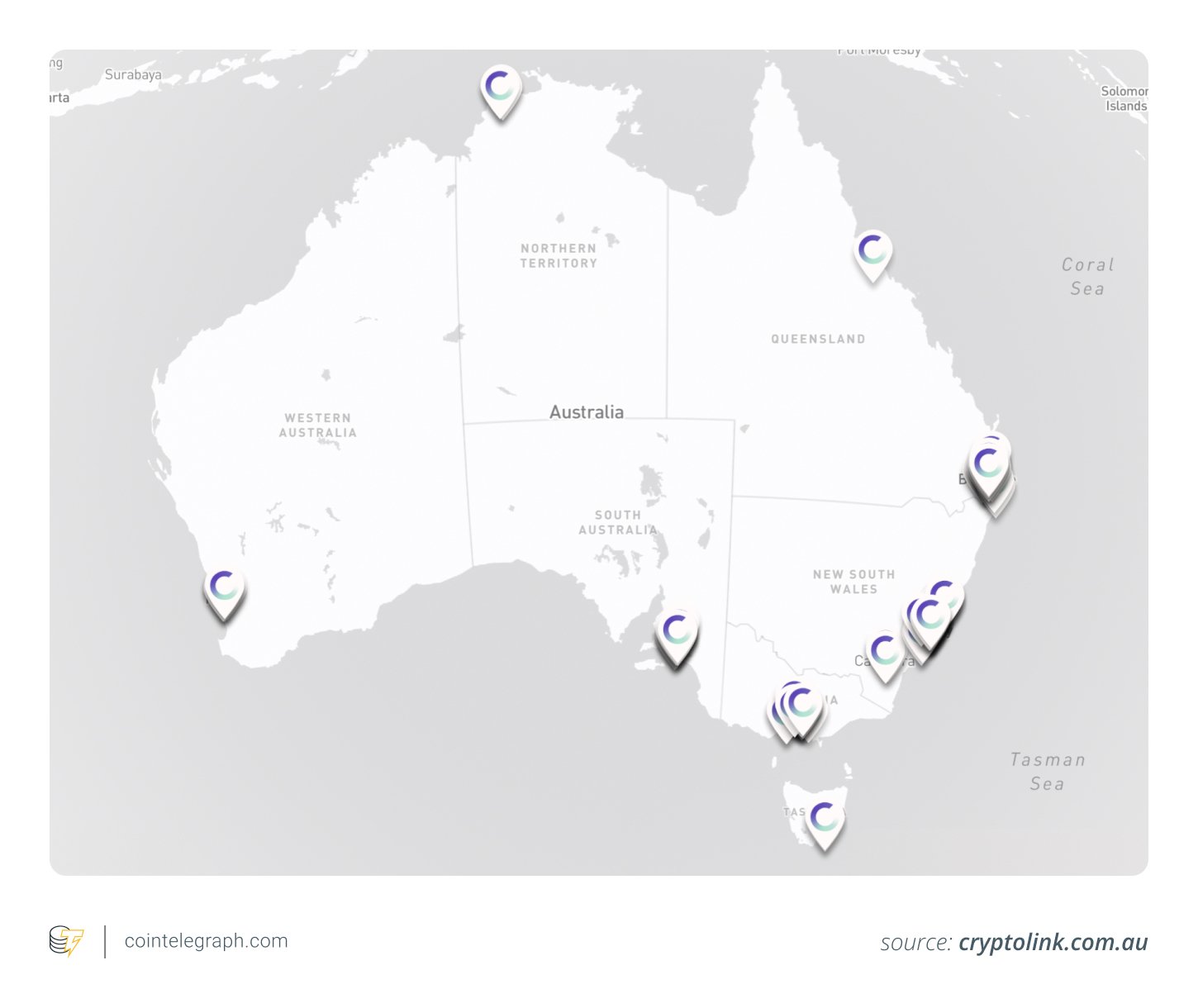 Find BTC ATM in Australia
