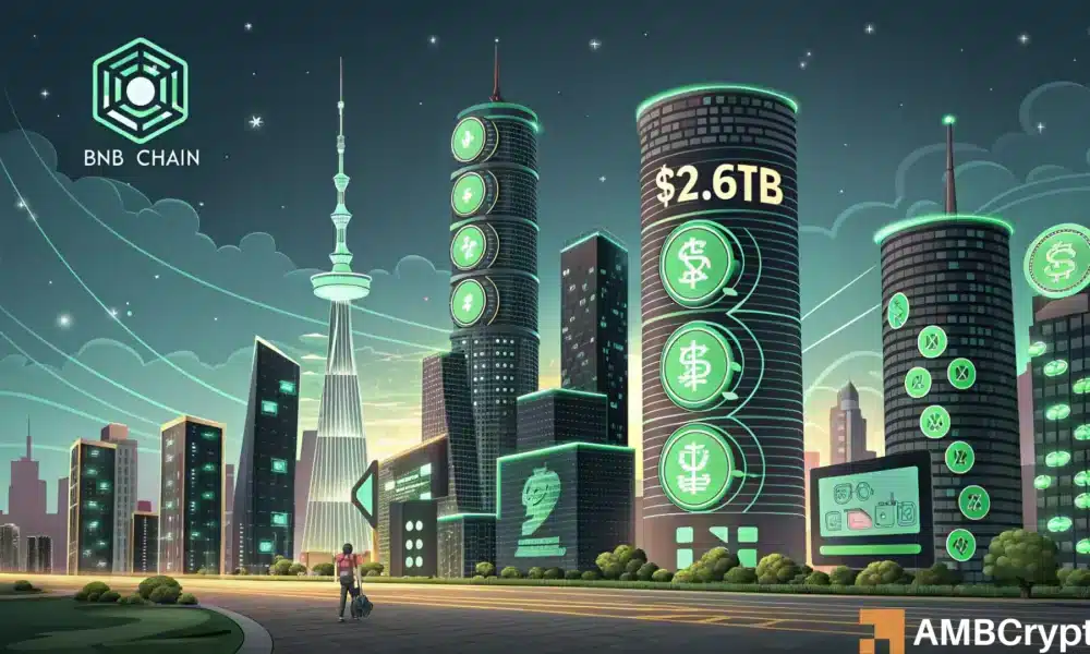 Breaking down BNB Chain’s latest jump: 5.6% TVL rise and $2.61B DEX surge