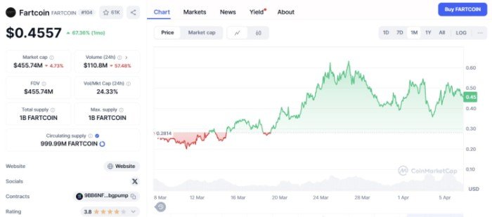 Fartcoin ($FARTCOIN)