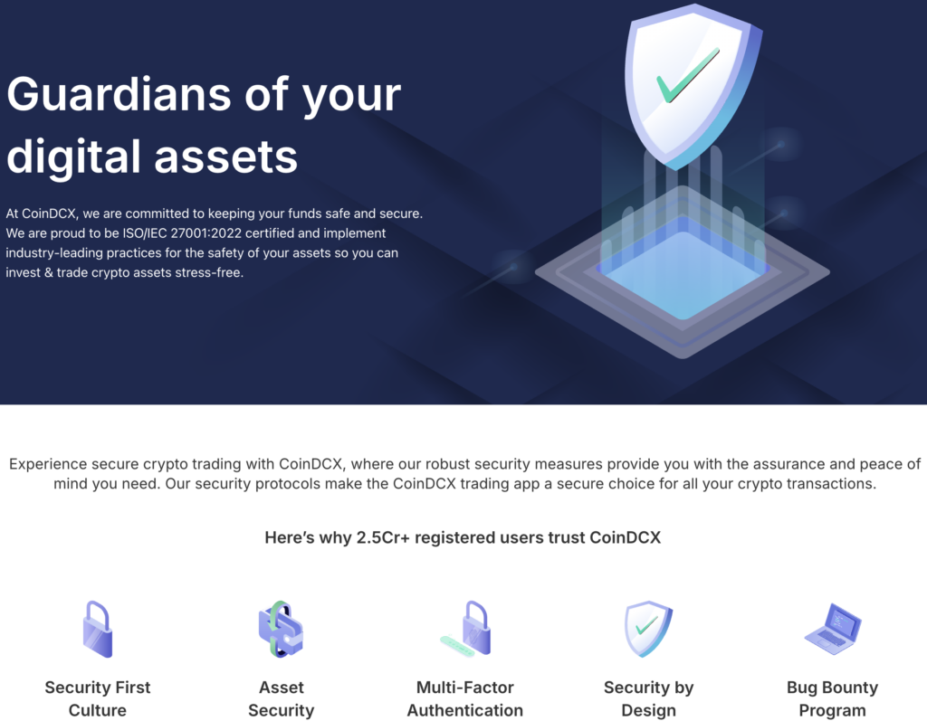 CoinDCX Security