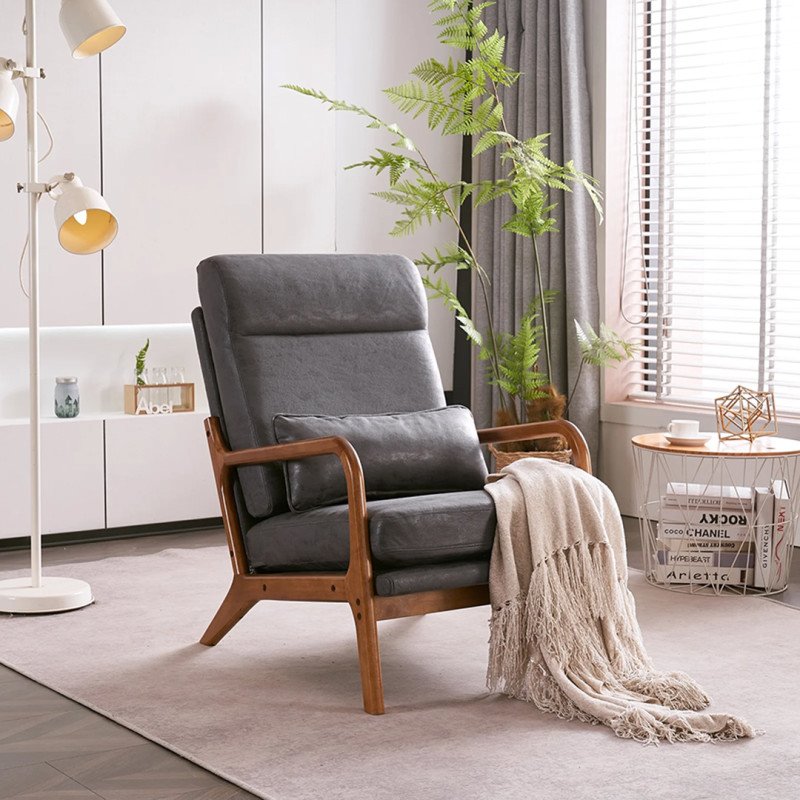 Walmart is selling a 'comfy' $258 accent chair for only $110, and shoppers say it 'exceeded expectations'