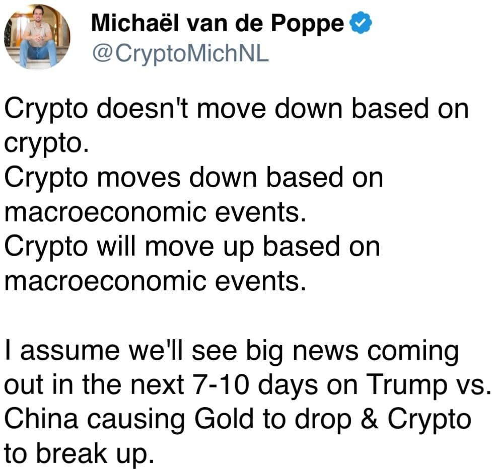Crypto will move