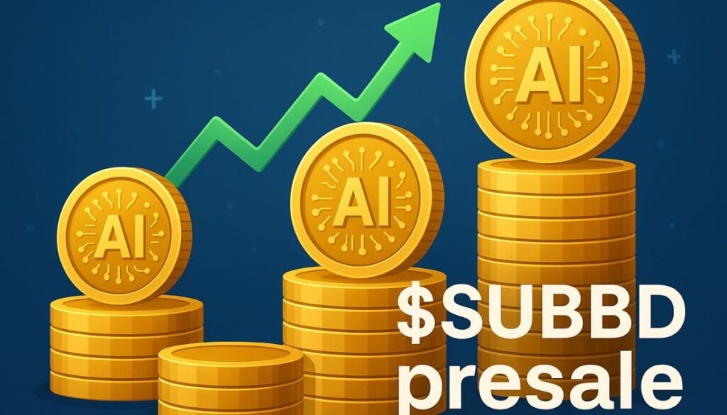 AI Coins Rise 2.55%, $AIC Jumps 57%, Demand for $SUBBD’s Creator Economy Vision Grows