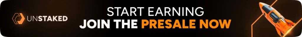 Best Crypto Moves Now: Unstaked’s $0.006695 AI Token Eyes 27x, Solana at Risk of $50, XRP Gets ETF Boost 4 Unstakedbanner5 1