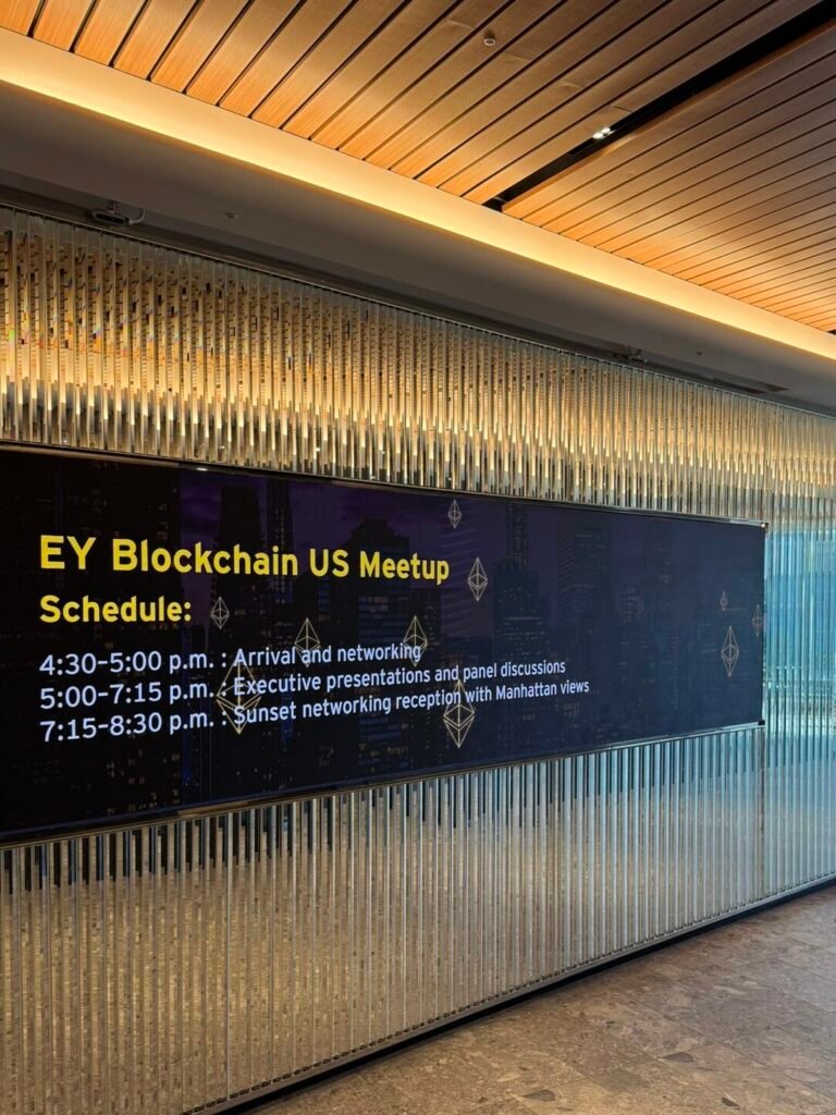 EEA & EY – NYC Blockchain meetup – Ethereum Enterprise Alliance