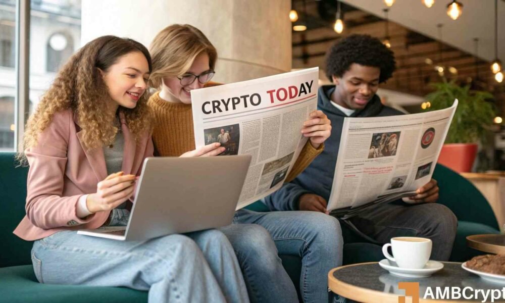 Here’s what happened in crypto today – BTC, gold, XRP, & more