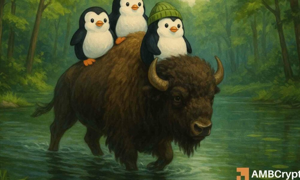 PENGU’s 230% April rally means THIS may be next for Pudgy Penguins!