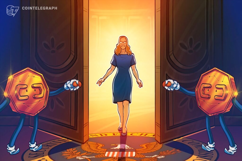 US crypto rules like ‘floor is lava’ game without lights — Hester Peirce
