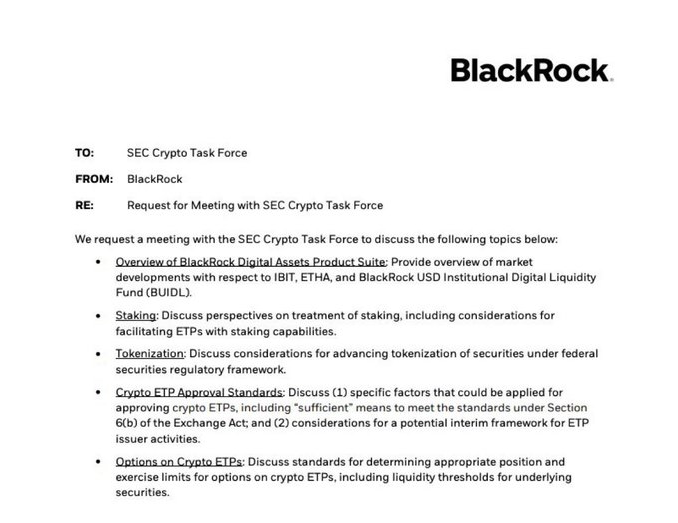 Blackrock confirms XRP ETF Meeting