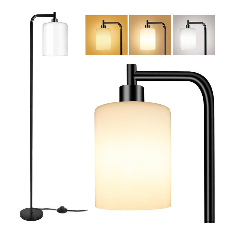 Amazon is selling an 'elegant' $50 floor lamp for just $25 that shoppers say 'looks way more expensive than it is'