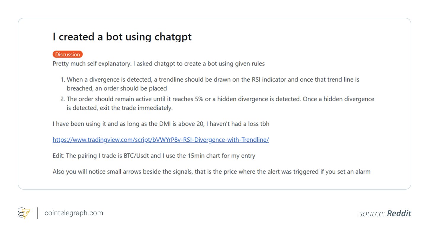 creating crypto trading bot with chatgpt