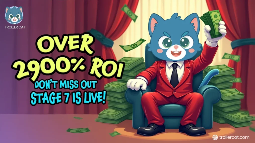 Best Meme Coin Presale to Buy Now—Whales Are Circling This Hidden Stage 7 Presale With 2,900% ROI 2 TCAT 3