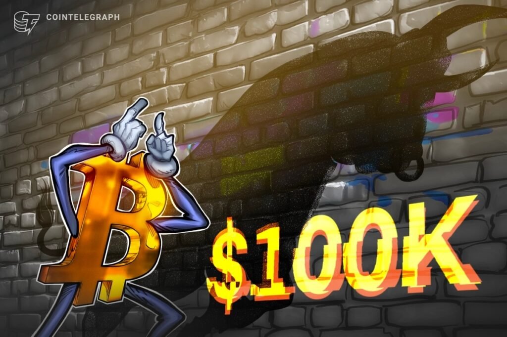 Bitcoin price support at $100,000 becomes the key level to defend