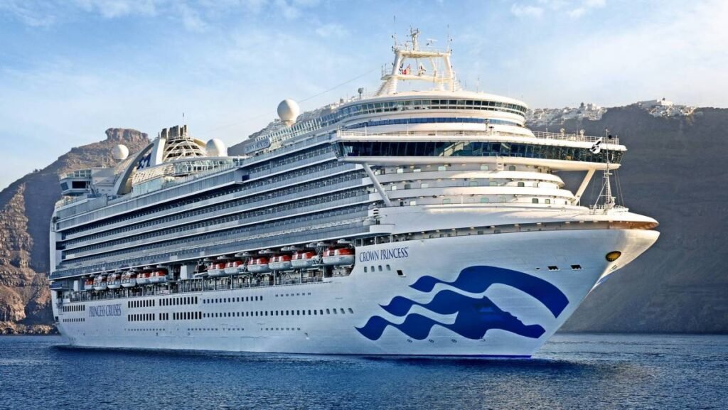 Princess Cruises’ ship tilts in rough seas; crew member overboard
