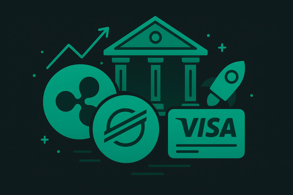 Could Ripple’s XRP and Stellar’s XLM Power Visa’s Digital Fiat Future? Harvard Insights