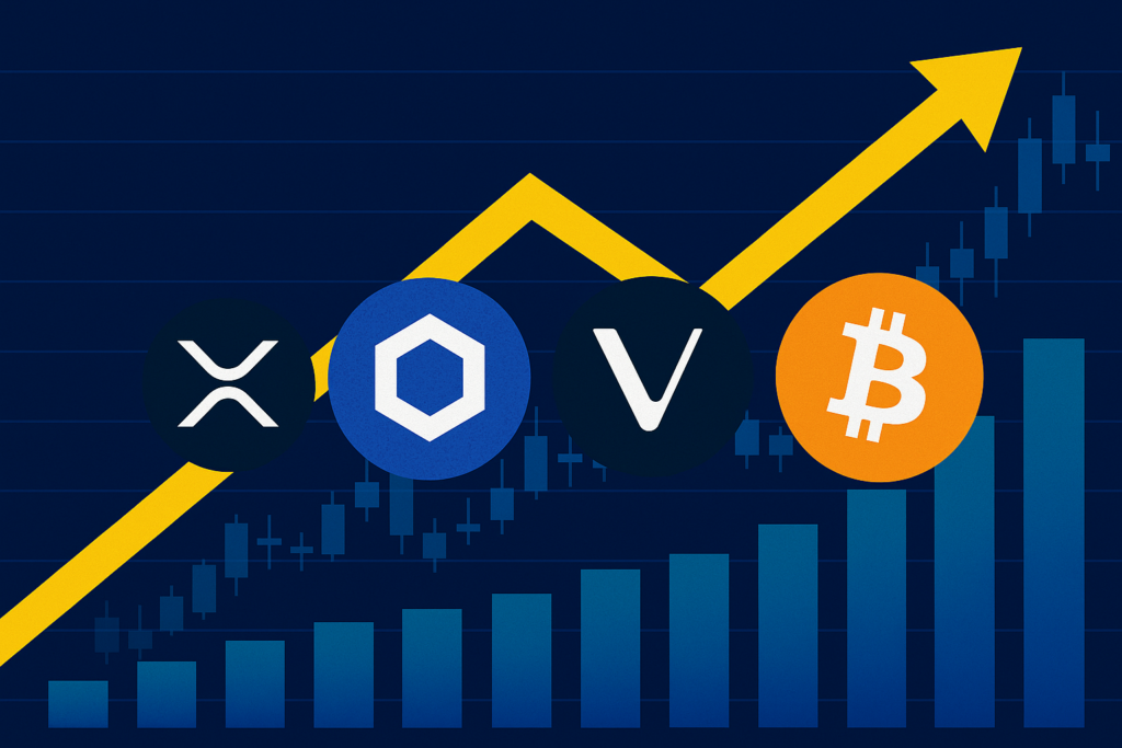 4 Cryptos to Watch as US-China Trade Tensions Ease: XRP, LINK, VET, & BTC