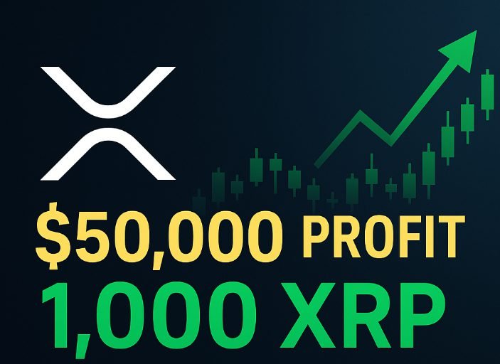 $50,000 Profit on 1,000 XRP by Year-End