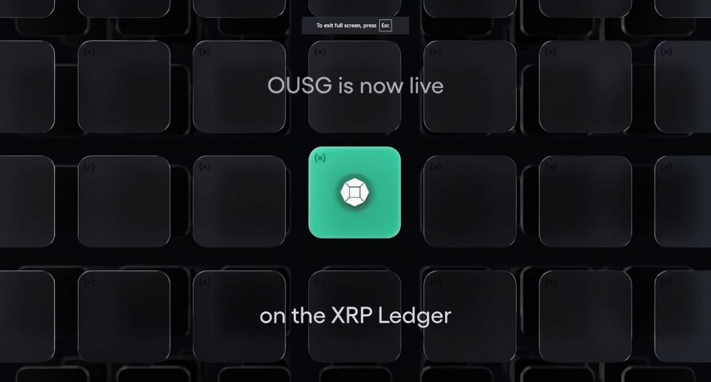 OUSG on XRP Ledger