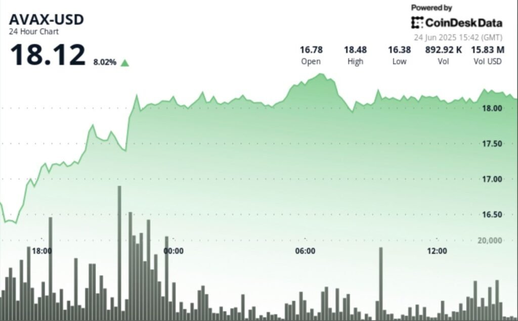 AVAX Up 8% Despite Short-Term Resistance