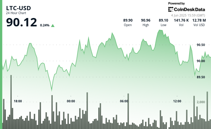 Litecoin Holds Support Level as Layer-2 Launch Signals Broader Utlity