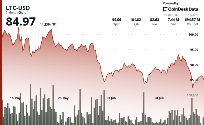 Litecoin Price Struggles Despite ETF Optimism