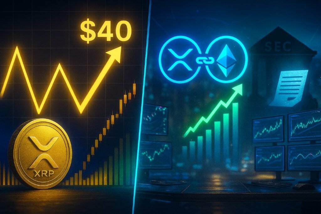 XRP’s W-Pattern Breakout Targets $40 on EVM Boost