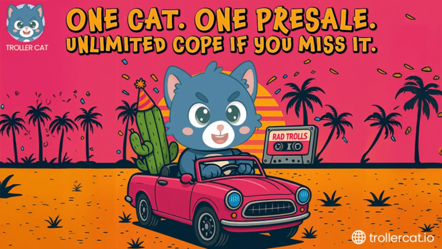 Troller Cat Surges Past $325K As Shiba Inu And Cheems Gain In Meme Market Rebound