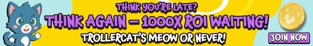 Only 48h Left: Troller Cat Is the Best 100x Crypto as $15K Could 6x, While Shiba Inu Climbs and Cheems Pops 3 TCAT banner