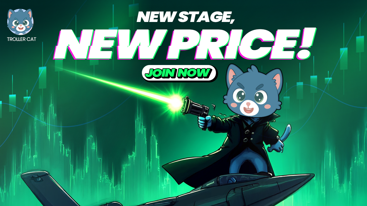 Only 48h Left: Troller Cat Is the Best 100x Crypto as $15K Could 6x, While Shiba Inu Climbs and Cheems Pops 2