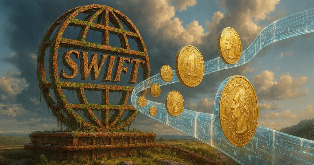 Stablecoin to settle $5 trillion and challenge SWIFT in 2026 amid $3.3T July volume